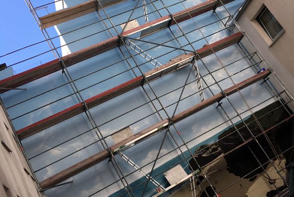 Graffiti in der Innenstadt von Hannover