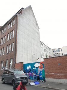 Graffiti Krümelmonster Bahlsen
