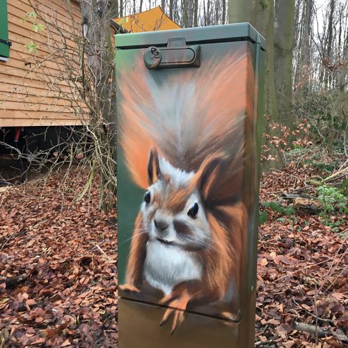 Waldkindergarten Graffiti