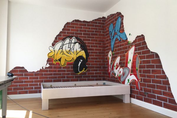 Graffiti Kinderzimmer