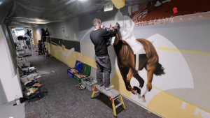 Graffiti Sporthalle Langenhagen