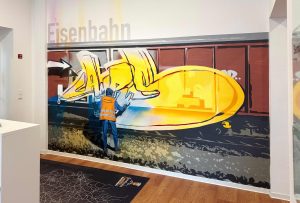 Eisenbahncampus-Graffiti