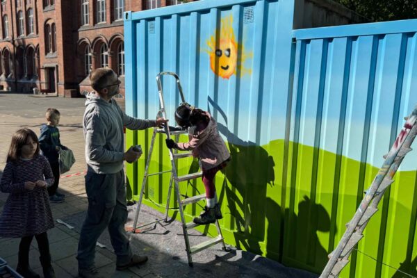 Graffitiprojekt Grundschule Hannover
