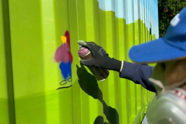 Graffitiprojekt Grundschule Hannover
