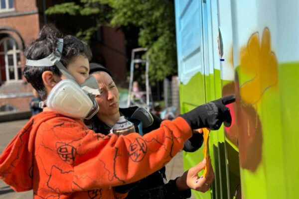 Graffitiprojekt Grundschule Hannover
