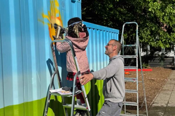 Graffitiprojekt Grundschule Hannover